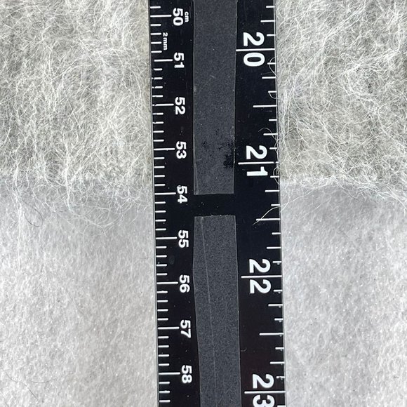 BANANA REPUBLIC Womens S Fair Isle Gray Mutli Alpaca Soft Funnel Neck Sweater - Picture 8 of 12